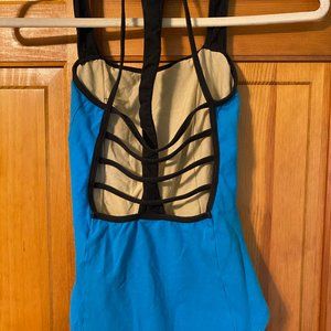 Natalie Ladder Black Leotard